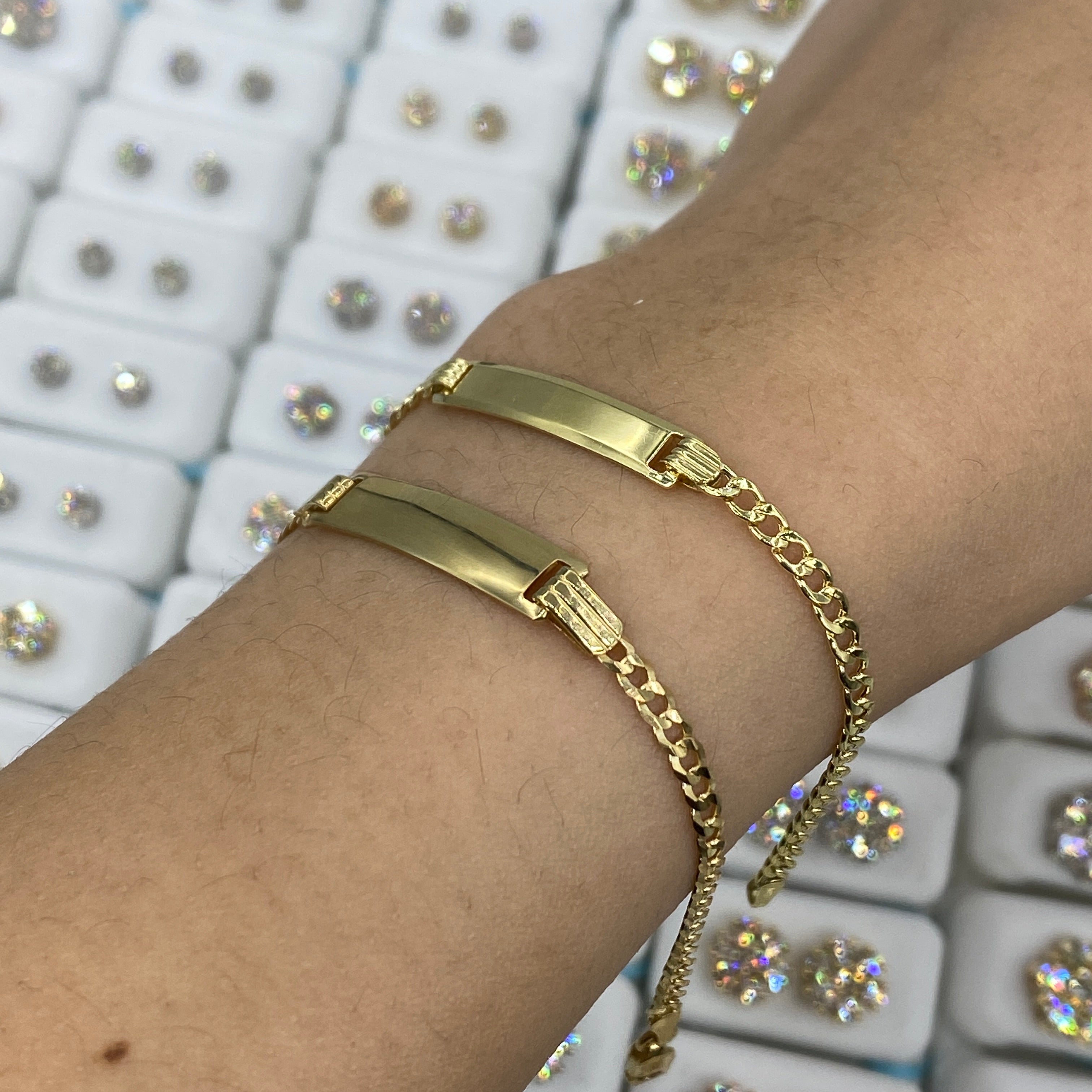 Zahava 10K Baby Curb Chain Bracelet – Peridot Fine Jewelry