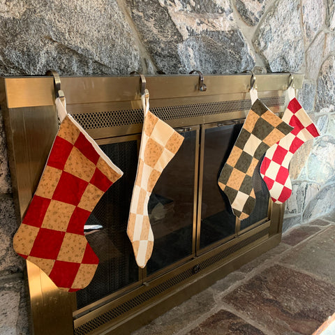 Stockings hung by the fore