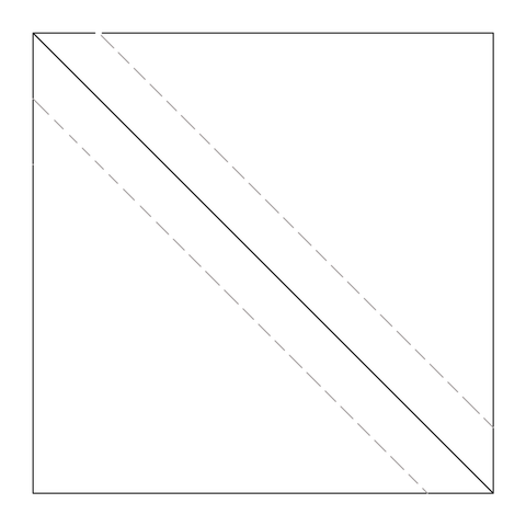 Half Square Triangle Diagram
