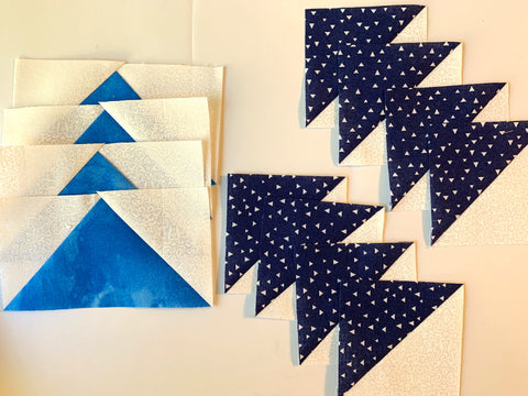 All the pieces for the Our Editor Quit Block are all ready to go. 