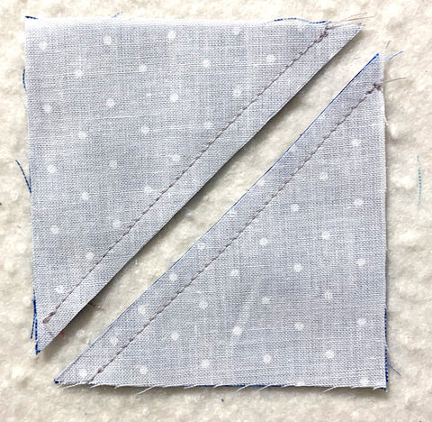 Making half square triangles