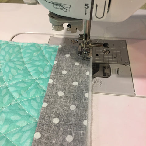 Adding Binding to the Hot Pot Holder