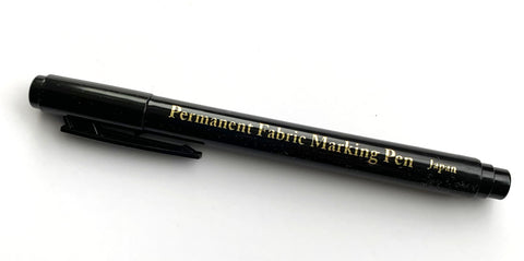 Bohin Permanent Black Textile Pen for Fabric quilting 