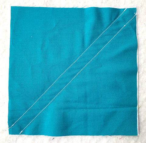 Lines stitched
