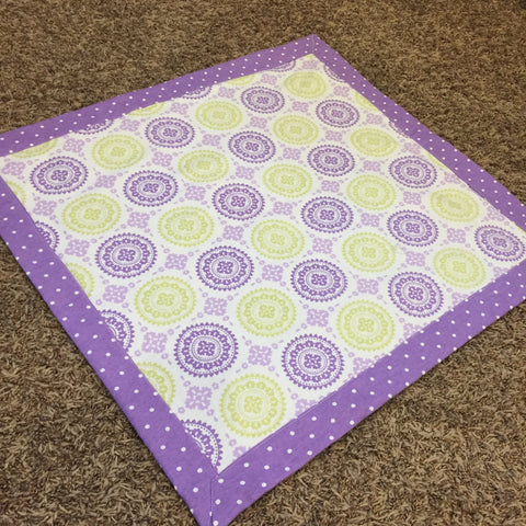 Simple Flannel Baby Blanket