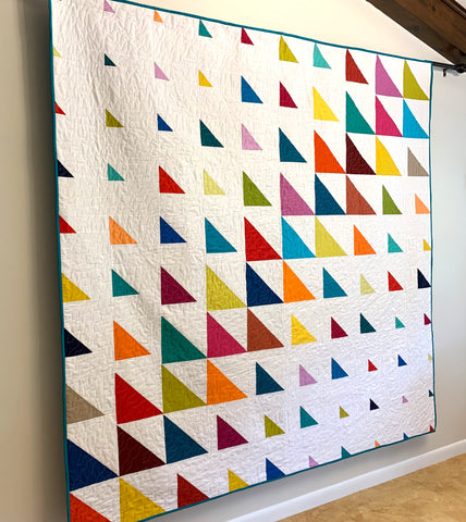 Finding the Current Quilt hanging on a wall