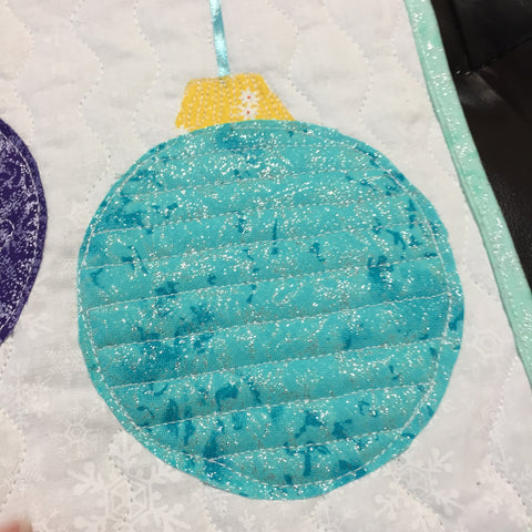 Teal Ornament