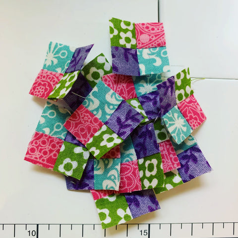 A dozen mini blocks