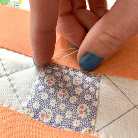 Hand Quilting Tips and Technique – Bobbin In Quilts