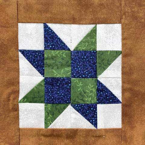 Star Block for Hickory Dickory Dock