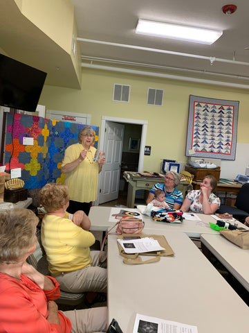 Quilt guild presentation
