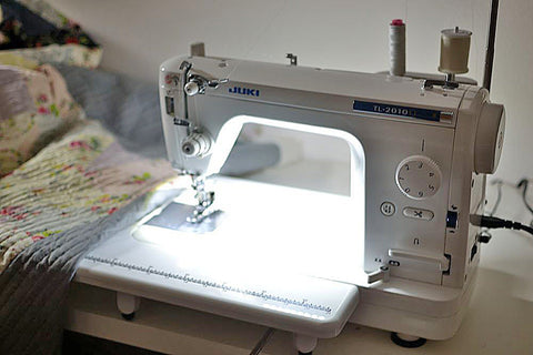 Inspired LED on a sewing machine