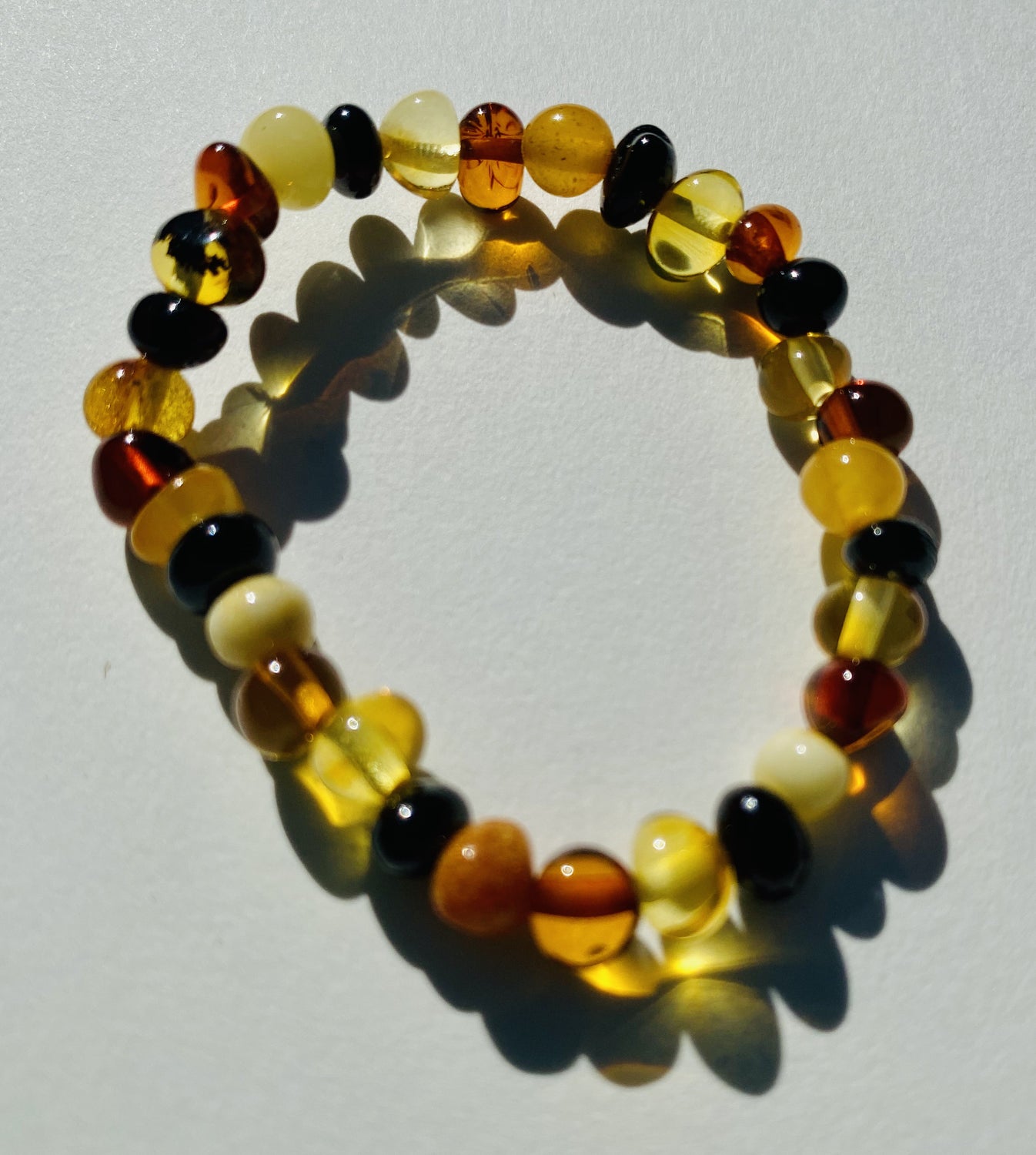 children's amber bracelet