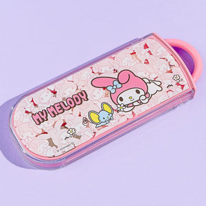 My Melody Japan Sanrio Bento Lunch Cutlery Set Spoon Fork Chopstick - WORLD 1-1 GAMES