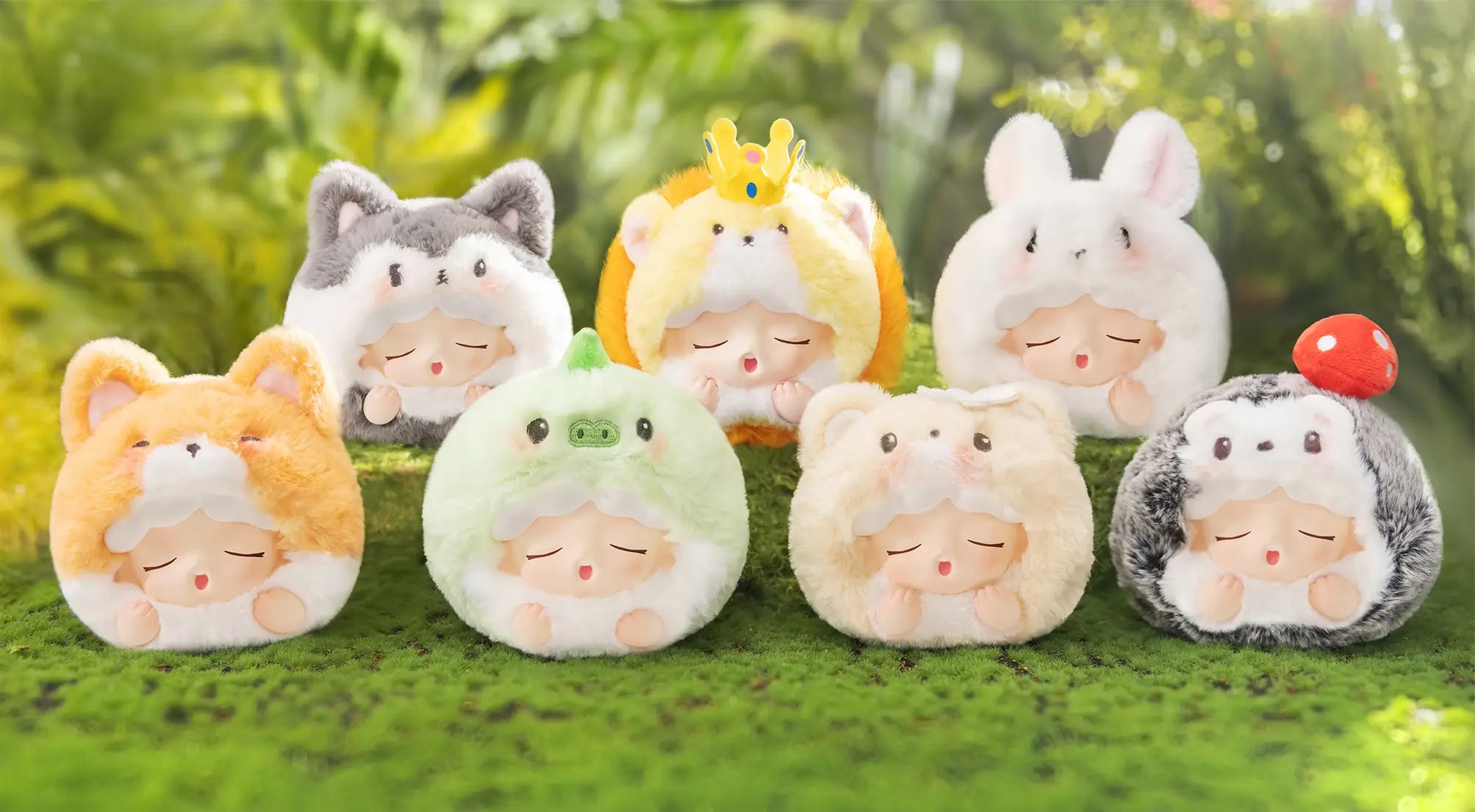 YUMO Forest Friends Series Plush Blind Box