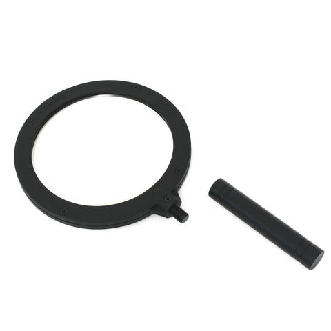 Hand held magnifying glass with handle removed