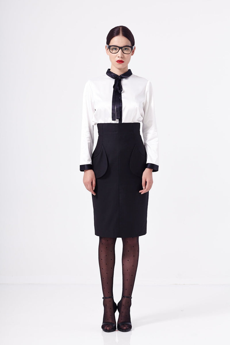 Secretary Pencil Skirt – L'école Des Femmes