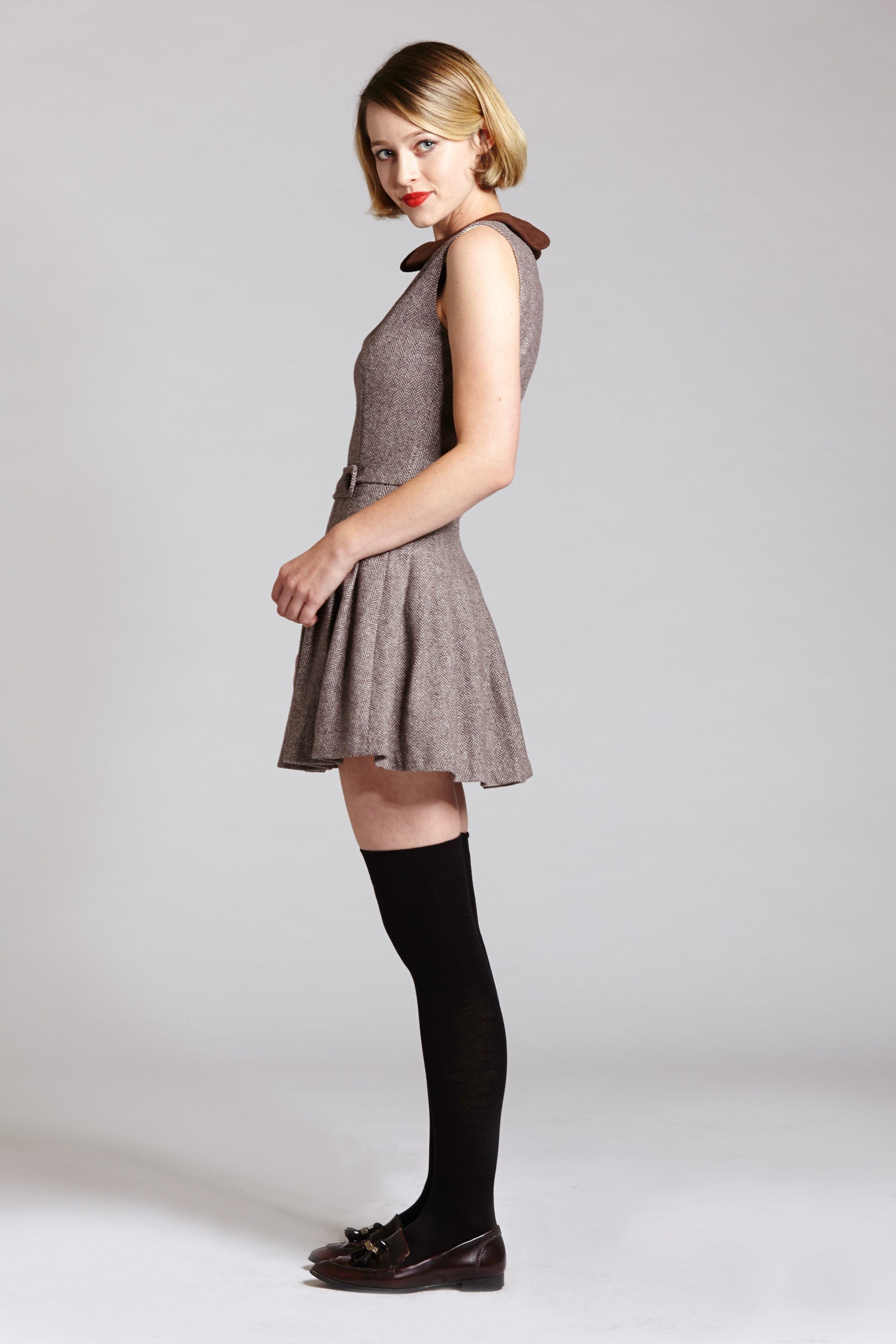 Brown Ecoliere Dress L Ecole Des Femmes