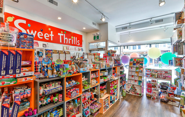 inside sweet thrills toronto candy store