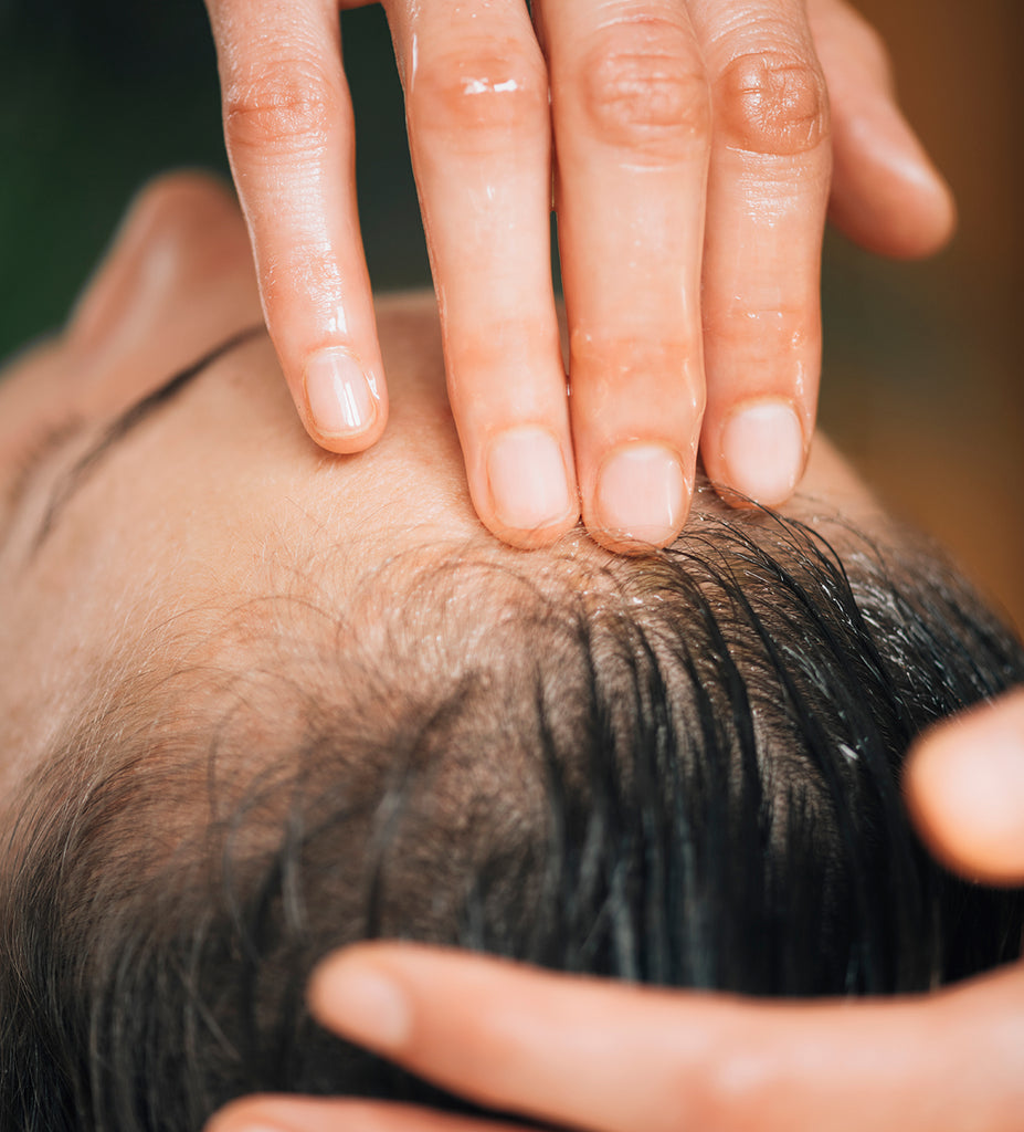 SCALP MASSAGE FOR WHOLESOME BEAUTY