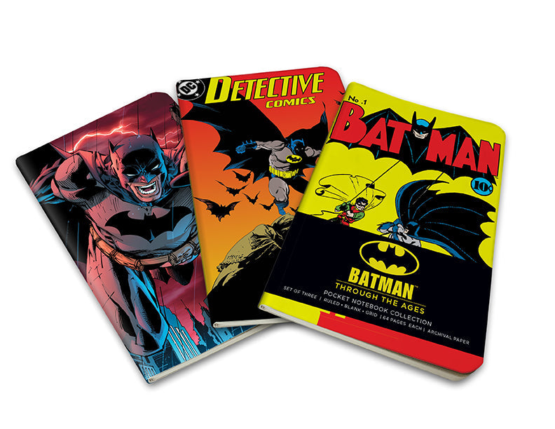 DC Comics: Batman Through the Ages Pocket Notebook Collection (Set of -  SPYSCAPE