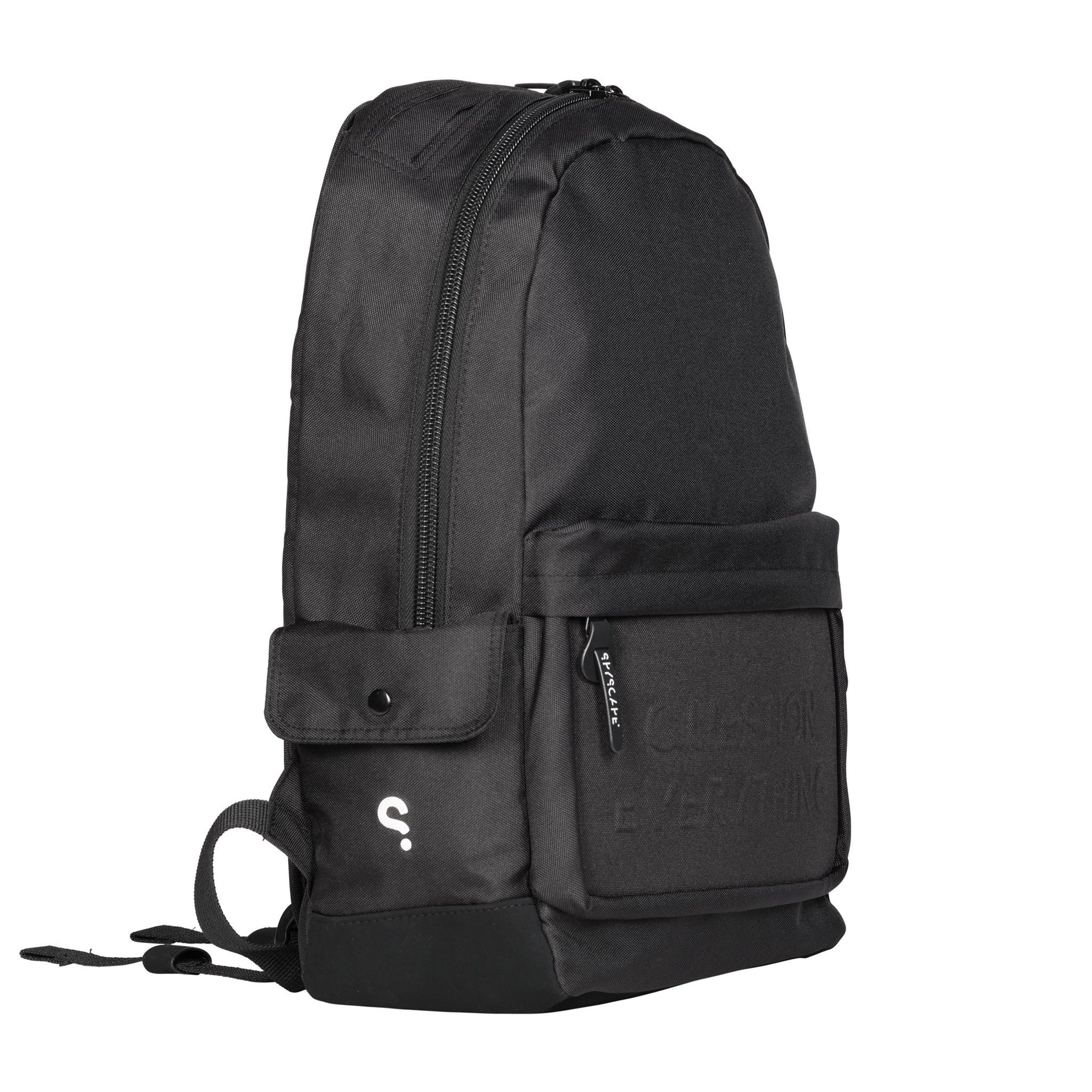 Black Backpack with RFID Blocking Compartment, SPYSCAPE