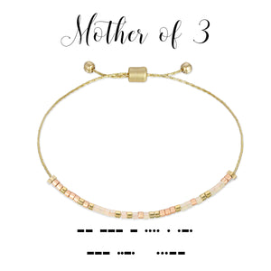 BRACELET-MOTHER OF 3 - AccessoryZoneLC