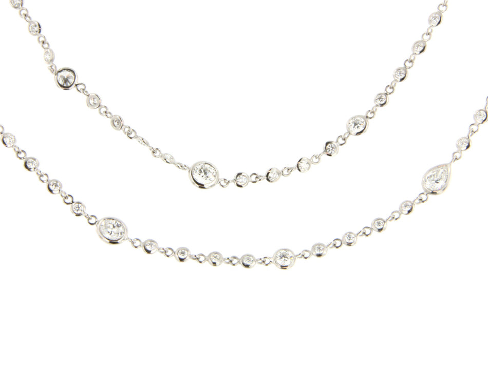 long diamond necklace