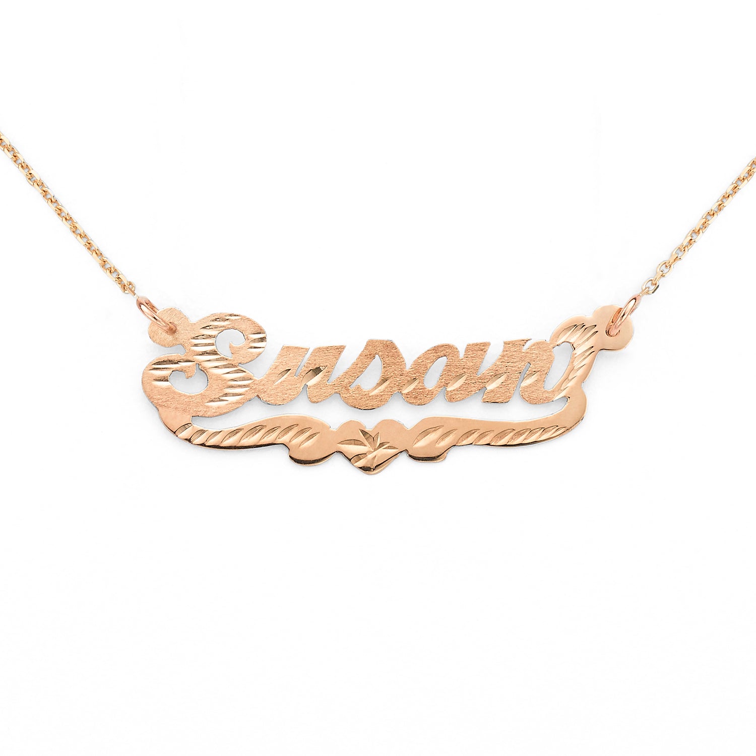 10k name necklace