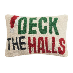 Deck the Halls Hook Pillow - give.