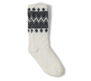 Barefoot Dreams CozyChic Fair Isle Socks - give.
