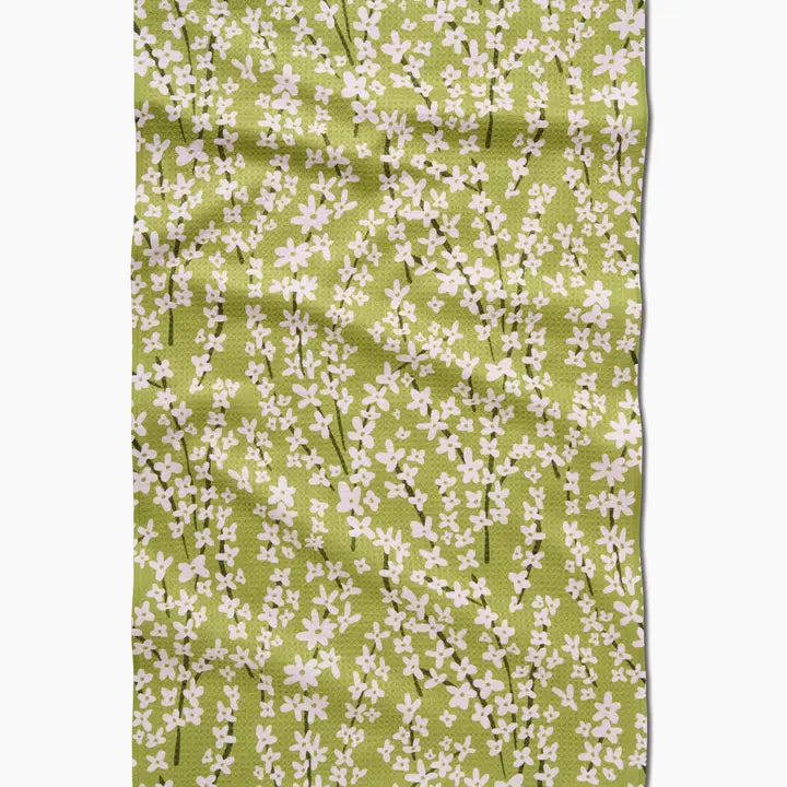 Spring Kitchen Towels by Geometry