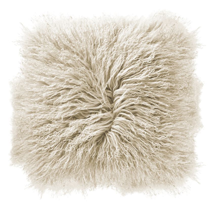 Lamb clearance fur pillow