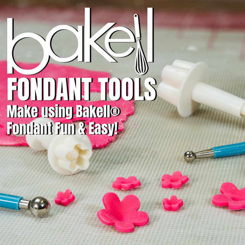 Vanilla Fondant, Fondant tools, Bakell