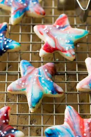 Star-Spangled 4th of July Tinker Dust Cookies | Bakell.com Blogs & Recipes