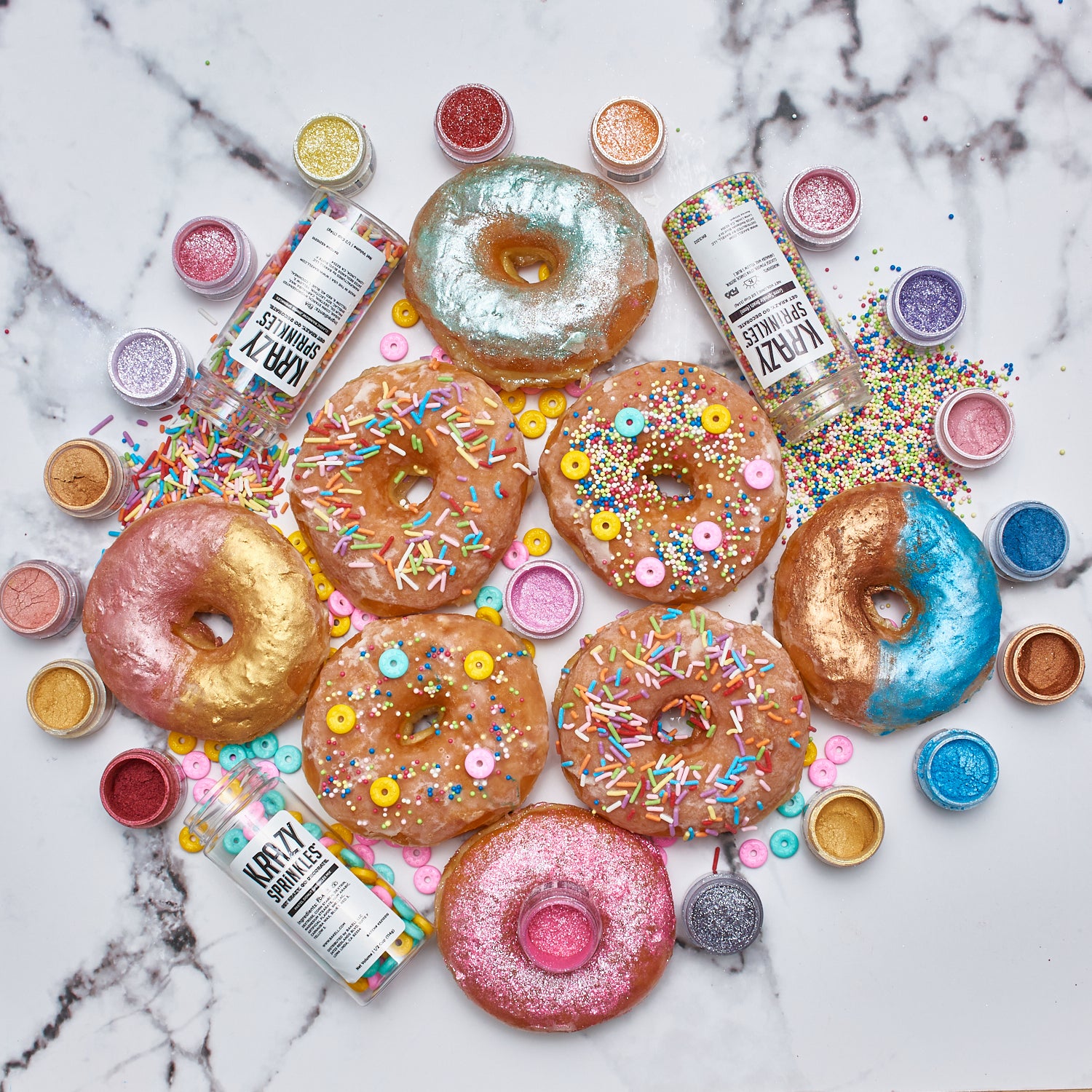 Tilsvarende Gennemvæd nødsituation National Donut Day | Edible Glitter for Donuts | Bakell
