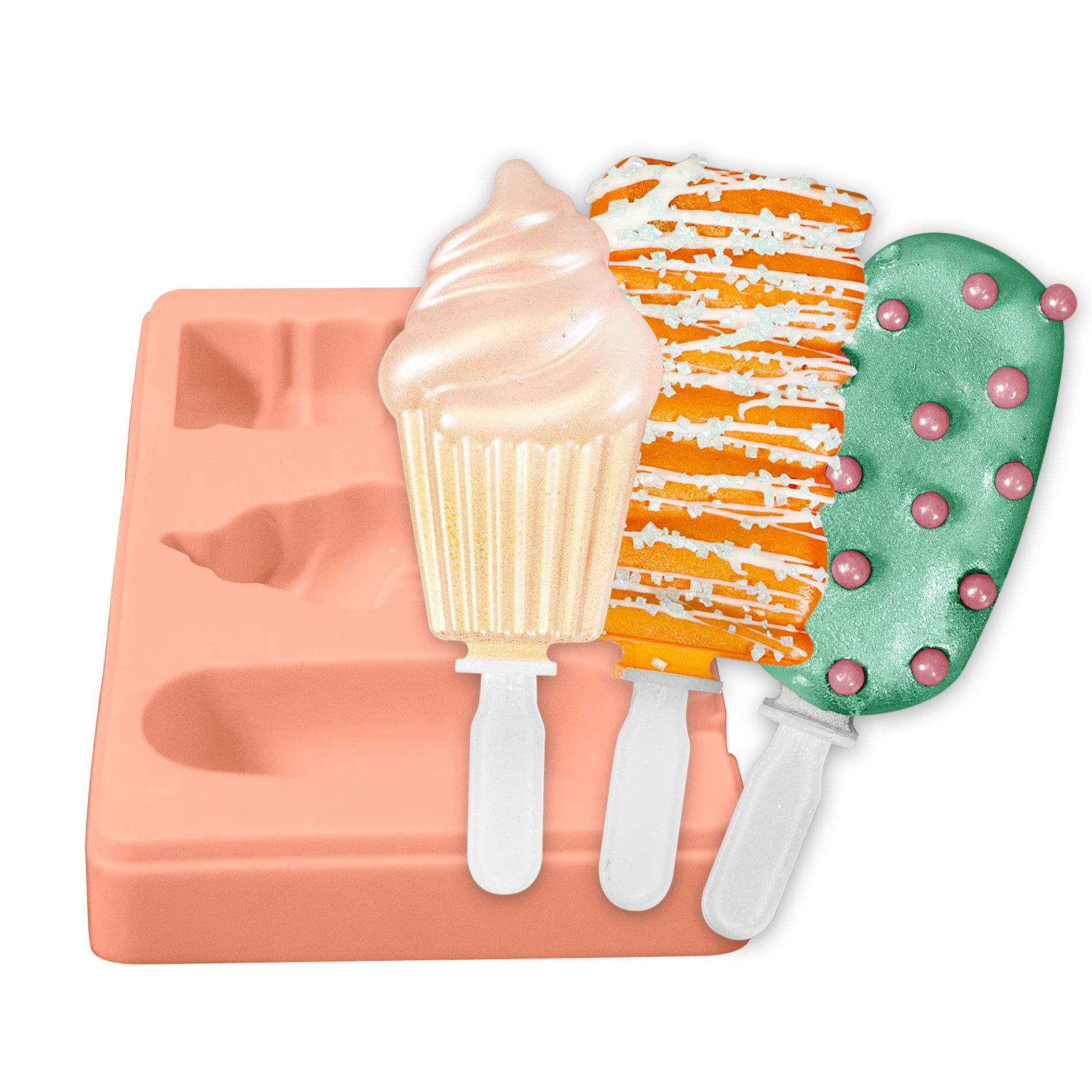 Dessert Mix Shaped Cakesicle Mold | bakell.com