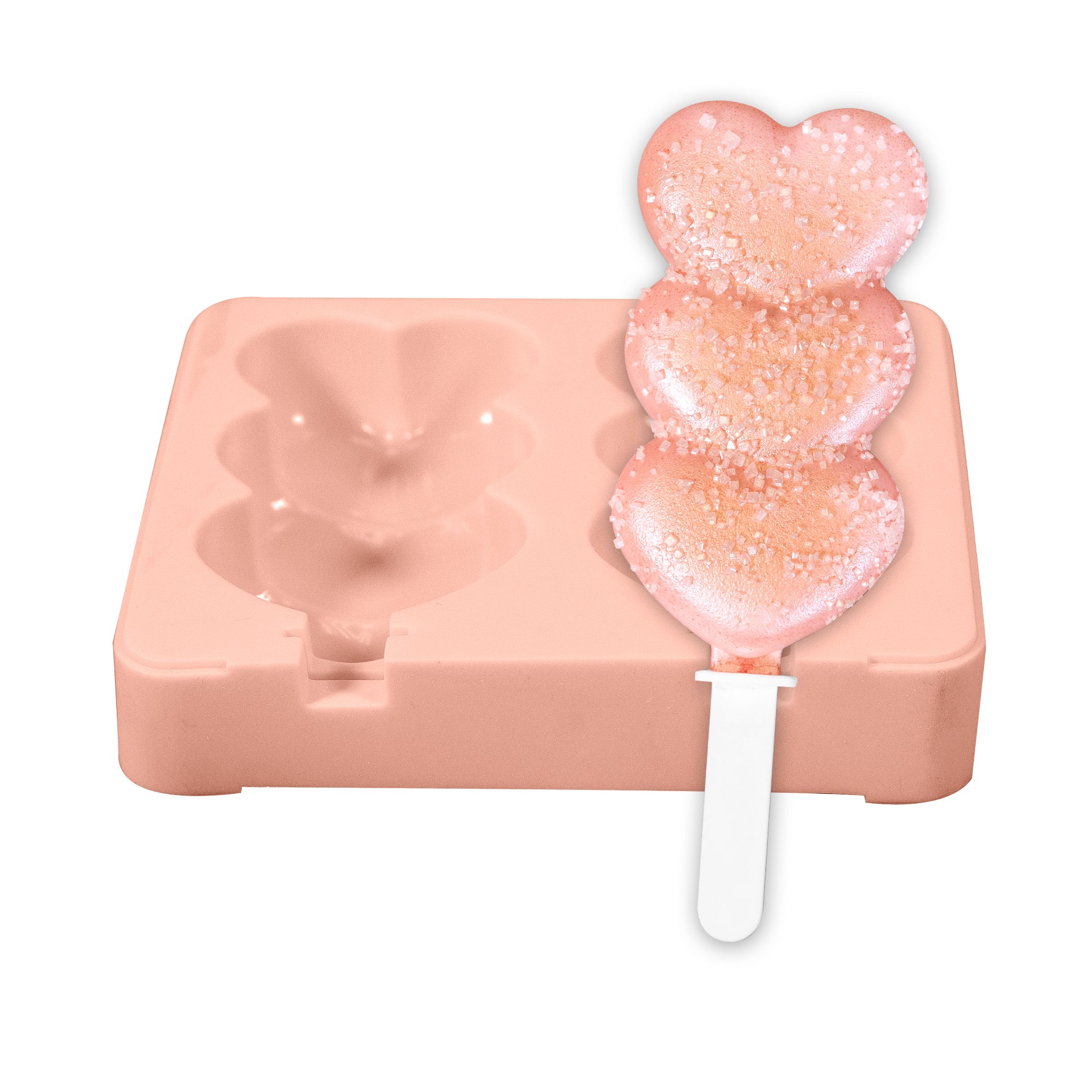 Multiple Heart Shaped Cakesicle Mold Info | bakell.com