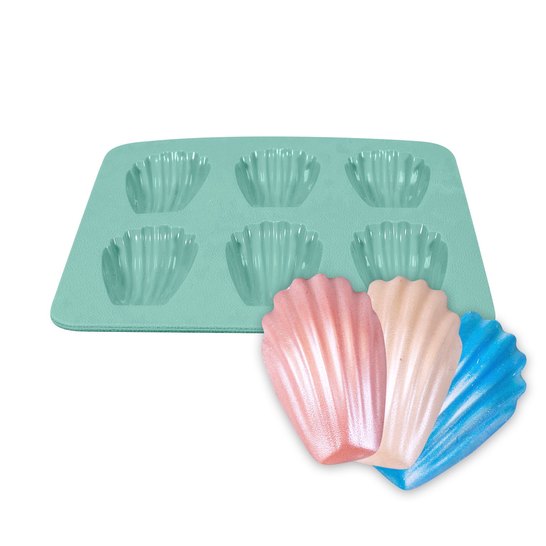 Shell Cookie Shape Silicone Mold | bakell.com