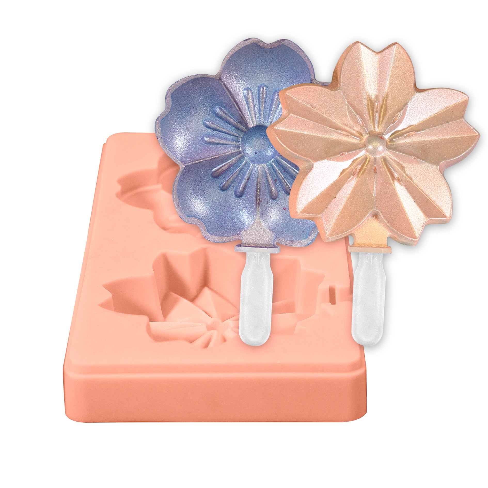 Flower Shaped Cakesicle Mold-Cakesicle Molds-Bakell