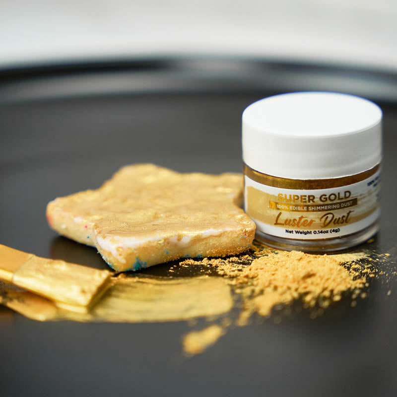 Bakell Super Gold Luster Dust 4 Gram Jar