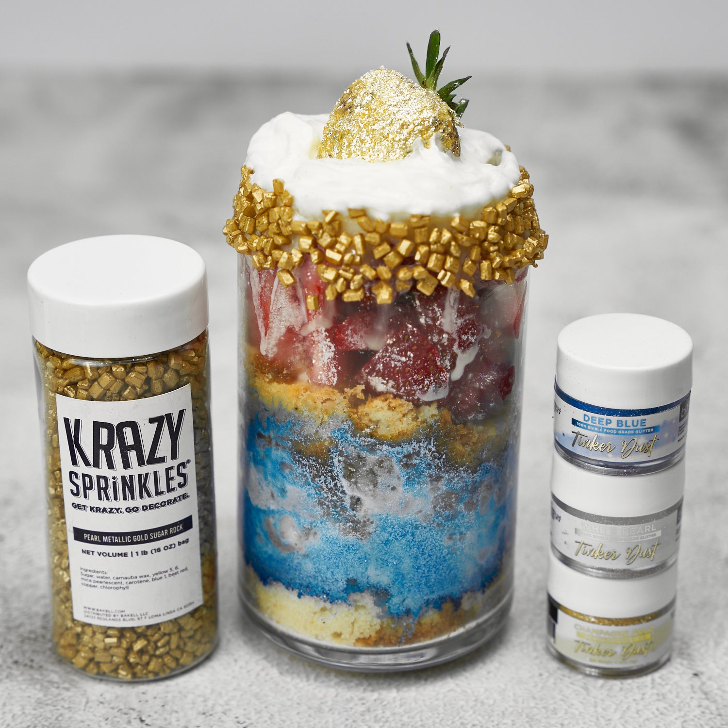 Brew Glitter Krazy Sprinkles TInker Dust 100% edible food glitter edible drink glitter summer DIY Spritzer