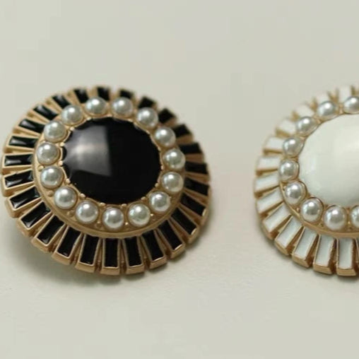 10 PC / Camden Rhinestone Buttons