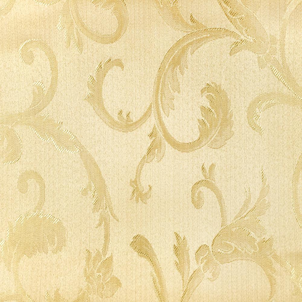 110 Wide Olive Gold Damask Soft Sheen Jacquard Fabric 