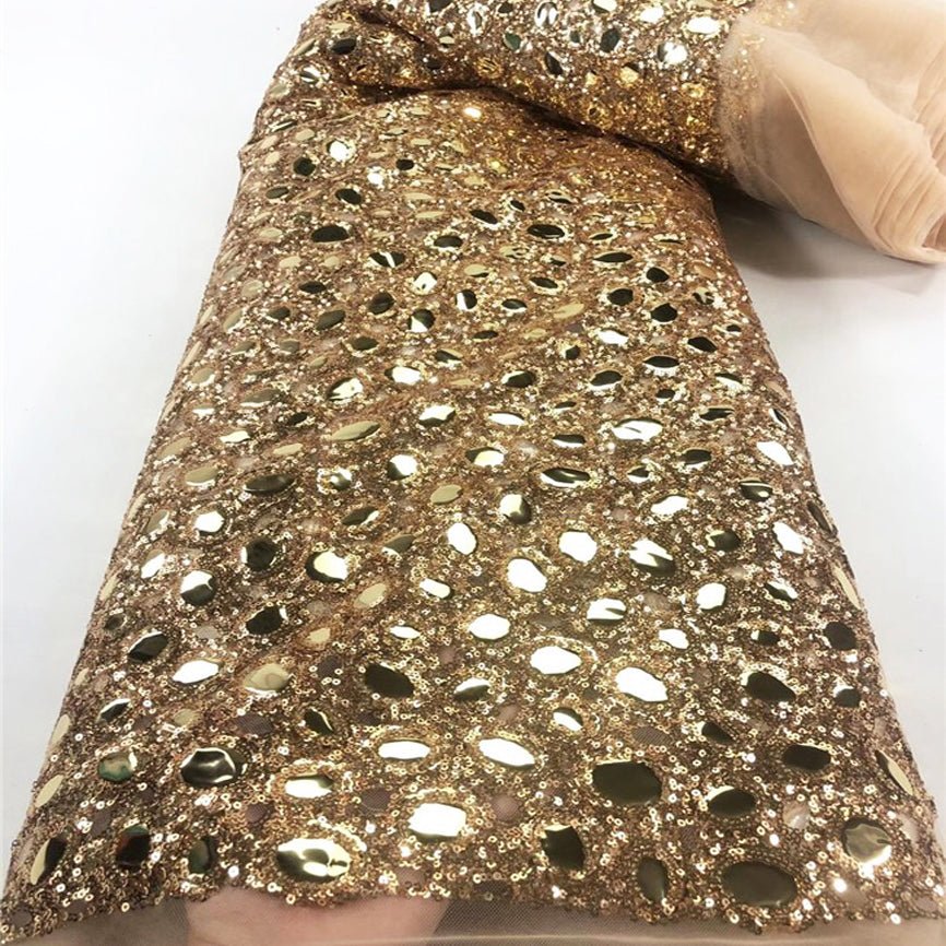 Metallic SILVER Glitter Mesh Lace / Fabric by the Yard – Classic Modern  Fabrics