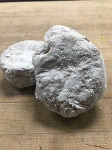 Cream Filled Powdered Yeast Donut