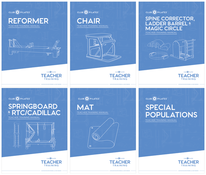 Full Set of Teacher Training Manuals – Club Pilates Teacher Training