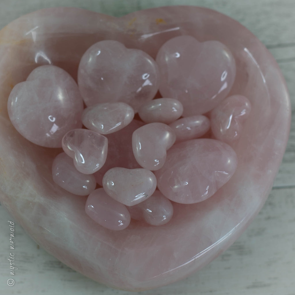 pink quartz bowl