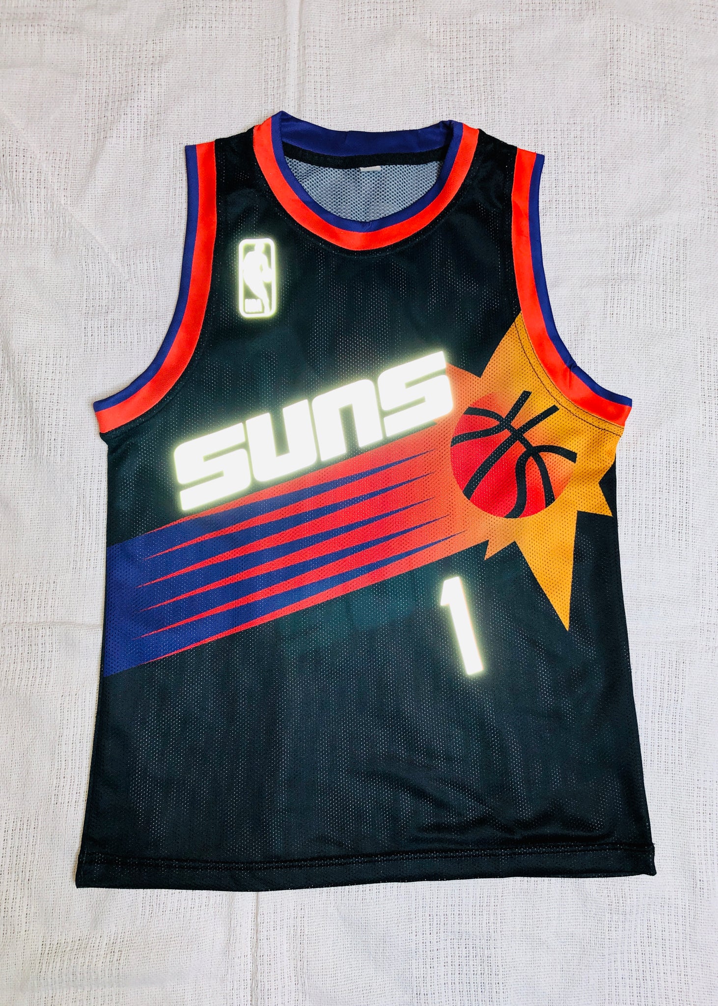 custom suns jersey