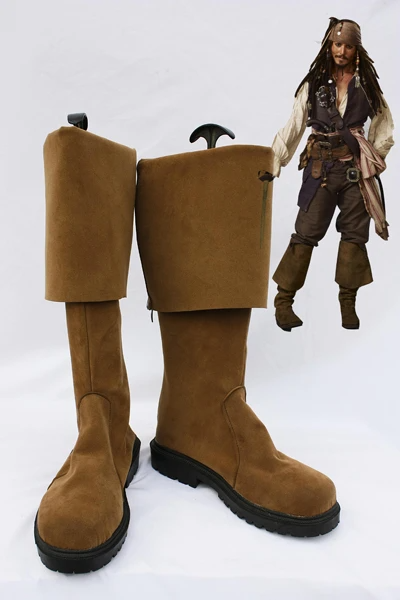 Pirates Of The Caribbean Fluch Der Karibik Jack Sparrow Cosplay Schuhe €5599 Cosplaycartde 0917